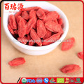 Mano que hace el paquete bayas de Goji bayas de Goji bayas de goji secas de exportación en todo el mundo